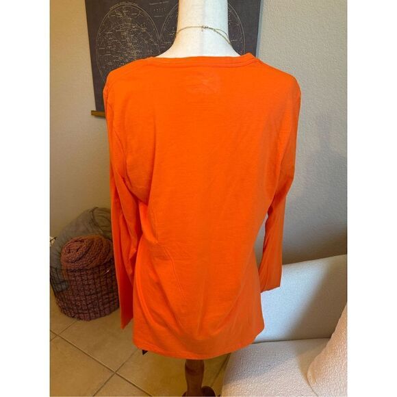 NWT Fanatics MLB Houston Astros Baseball Long Sleeve V-Neck Top Size Large - Picture 2 of 8